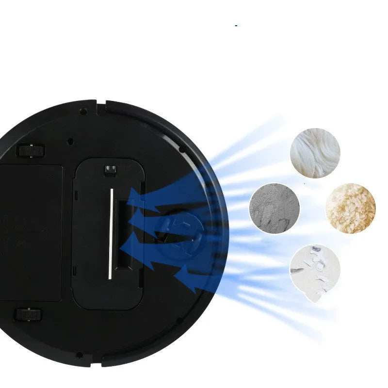 Intelligent robot sweeper in black, red or white colour for 70-90 square metre home cleaning