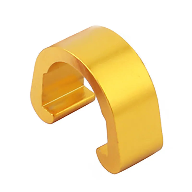 Aluminium alloy C buckle in multiple colours, showing 10.2mm by 13mm by 5mm dimensions.