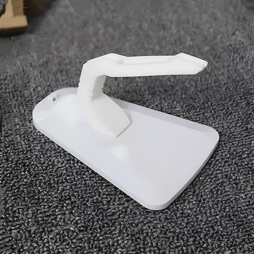 Desktop fastening clip coil clamp wire holder for cable management in black