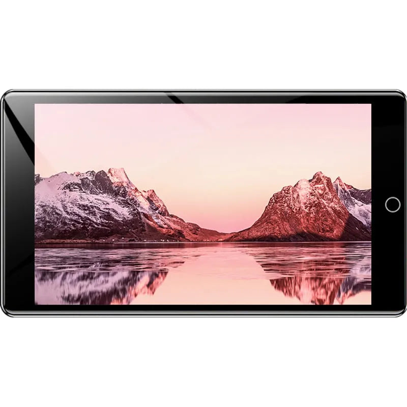 Black Ruizu H1 portable media player with 4-inch touchscreen showing music playback interface
