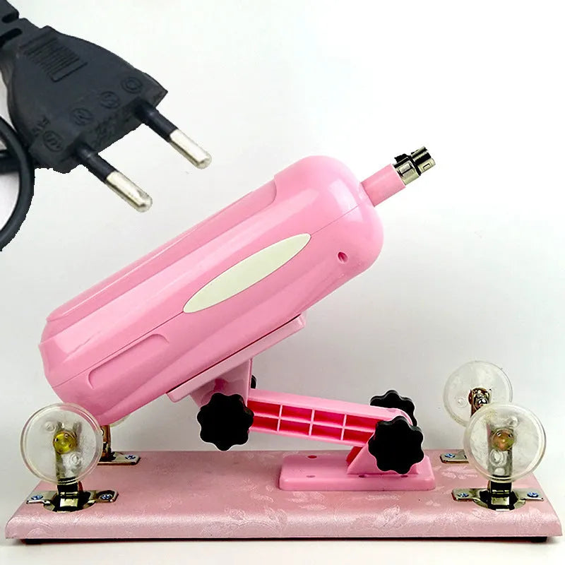 Bobb automatic telescopic thrusting sex tool in purple, black or pink colours