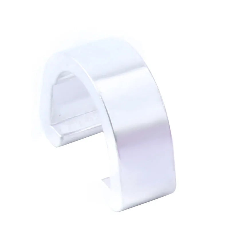 Aluminium alloy C buckle in multiple colours, showing 10.2mm by 13mm by 5mm dimensions.