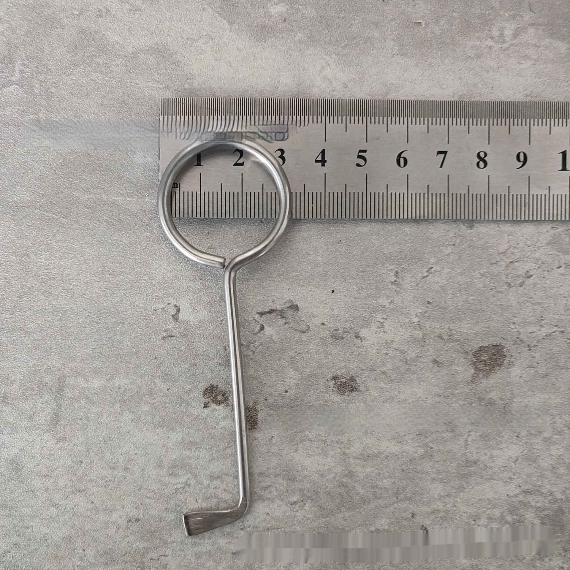 Two alloy steel wrench tools from a portable universal tool set for household and mechanical use