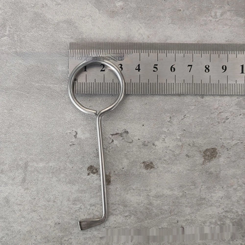 Two alloy steel wrench tools from a portable universal tool set for household and mechanical use