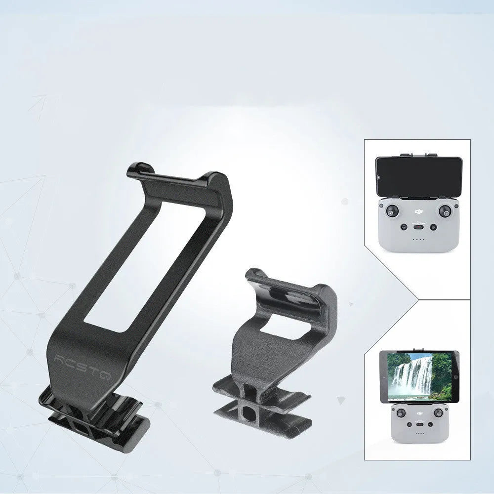 ABS drone remote control phone and tablet holder for Mavic Air 2 with dimensions 8x6x4cm
