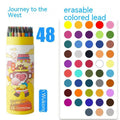 Zhenglin Sports Series colour pencil set with paper barrel in 24 or 36 colour options.