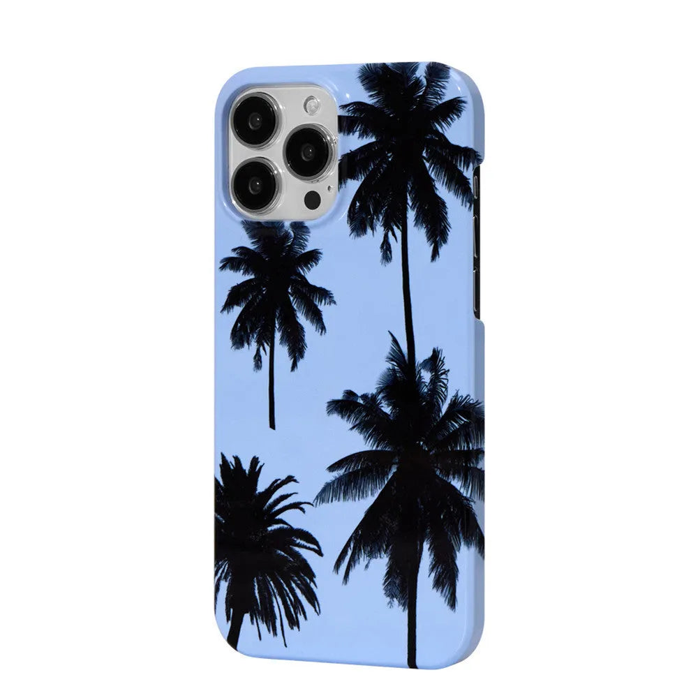Original Summer Coconut flexible TPU phone case for iPhone, shown with bracket combination option.