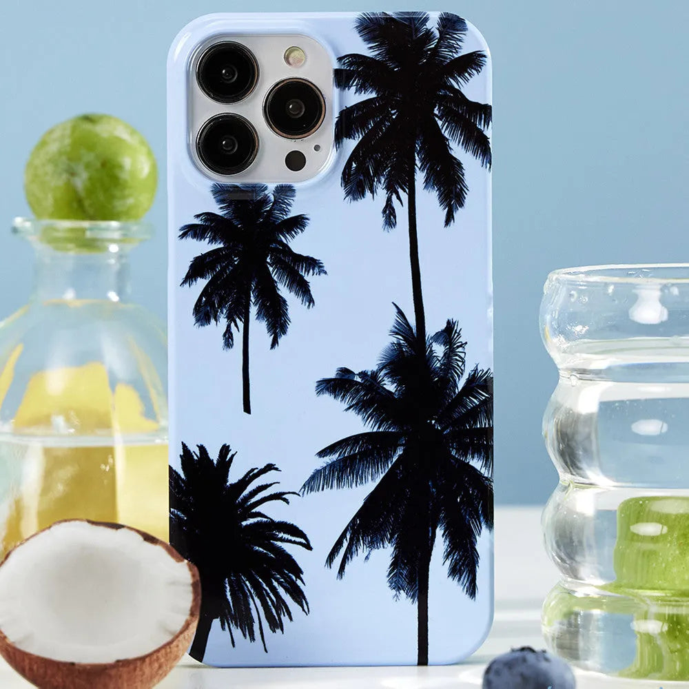Original Summer Coconut flexible TPU phone case for iPhone, shown with bracket combination option.