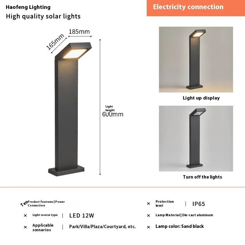 Zhongshan Lighting simple villa garden animal lawn lamp 60cm aluminium alloy IP55 outdoor courtyard light