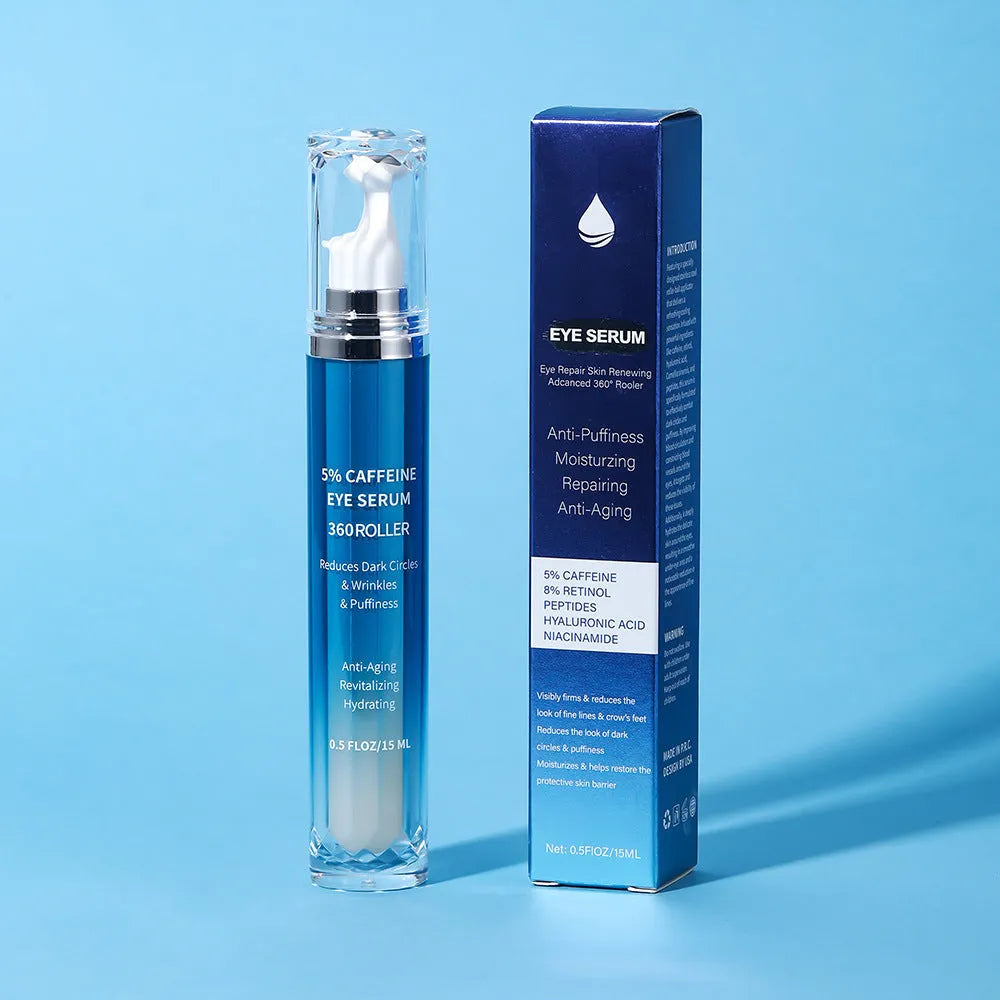 15ml household moisturising retinol caffeine eye serum for all skin types