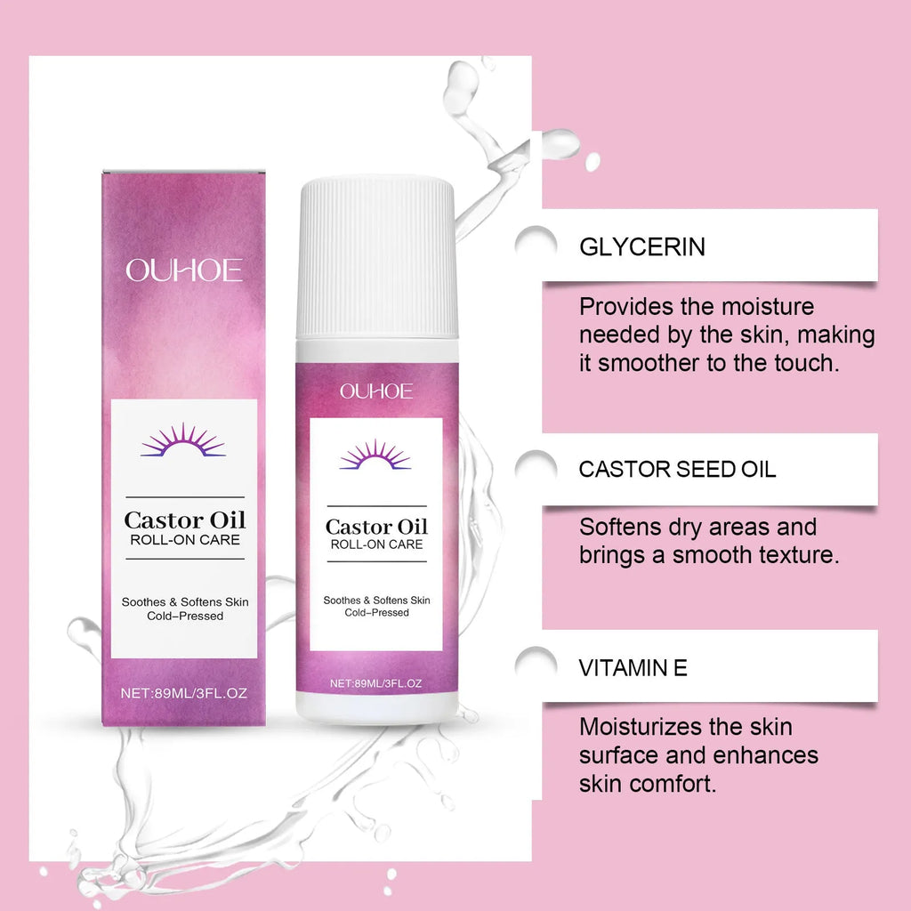 89ml skin moisturising ball treatment oil bottle for body care with essential care oil formulation