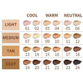 Waterproof concealer contour pen in 24 colour shades for precise facial makeup application
