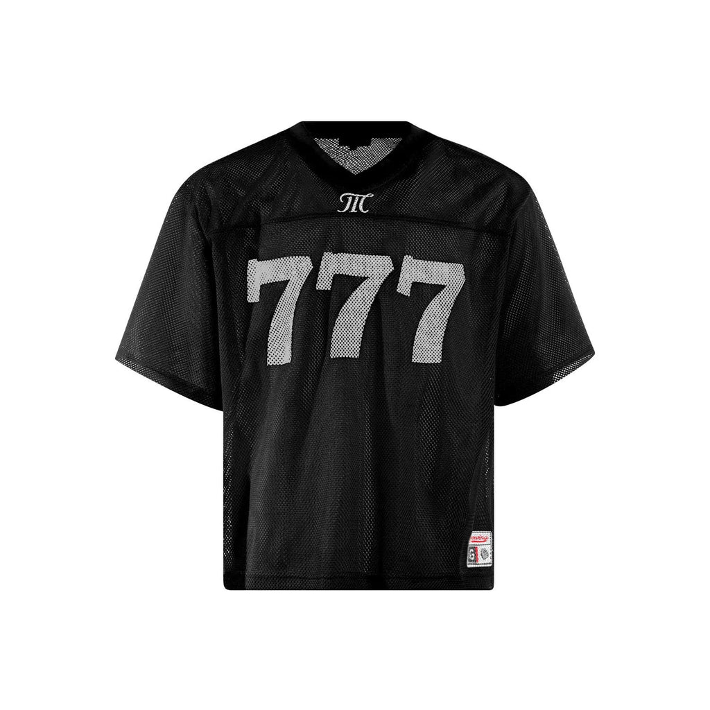 Retro style loose fit short sleeve T-shirt in black, white, purple, or orange.