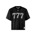Retro style loose fit short sleeve T-shirt in black, white, purple, or orange.