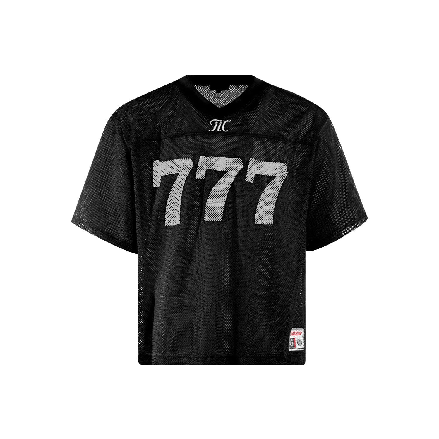 Retro style loose fit short sleeve T-shirt in black, white, purple, or orange.