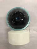 Indoor 360-degree Wi-Fi security camera with night vision and HD resolution