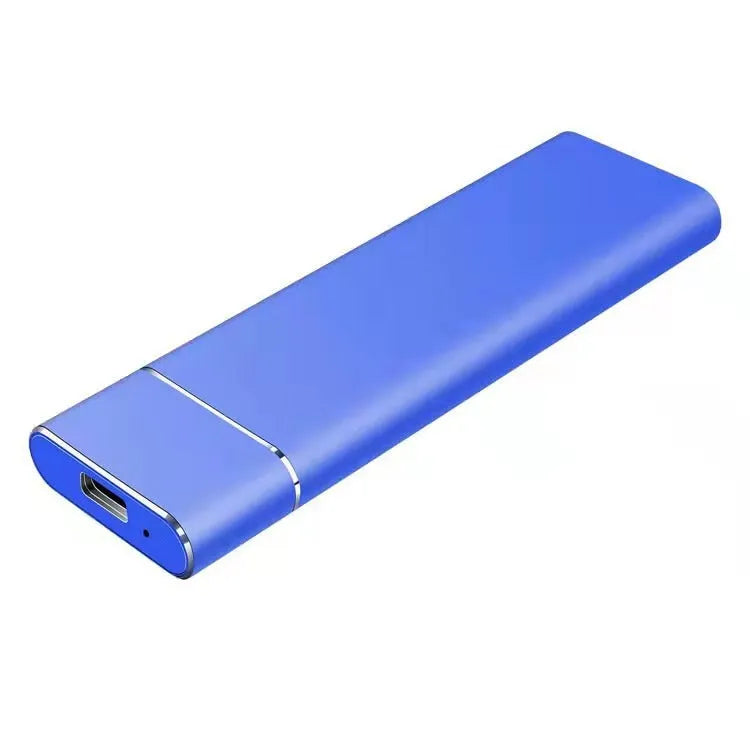 6TB capacity external mobile hard drive with metal shell in black blue orange red or silver colour options