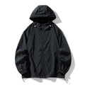 Loose-fit unisex nylon outdoor sports jacket shown in one of eight available colours.