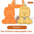 Cartoon biscuit mould for creating three dimensional pet puppy shaped biscuits and soft sweets