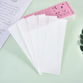 Non-woven fabric hair removal wax papers for waxing treatments in 50 or 100 piece packs