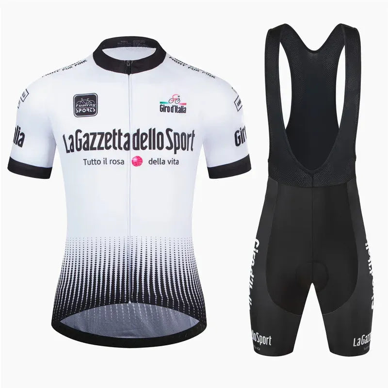 Road bike cycling short sleeve jersey with pattern design in quick-dry polyester fabric