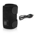 Black USB adjustable three-speed fever elbow brace for adults, average size