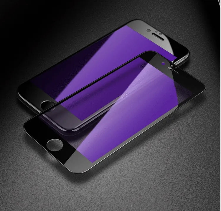 3D carbon fibre tempered glass screen protector kit for multiple iPhone models including 6, 7, 8, Plus and X.