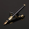 Red and black metal business ink pens with 0.5mm Yijin nibs for office and student use