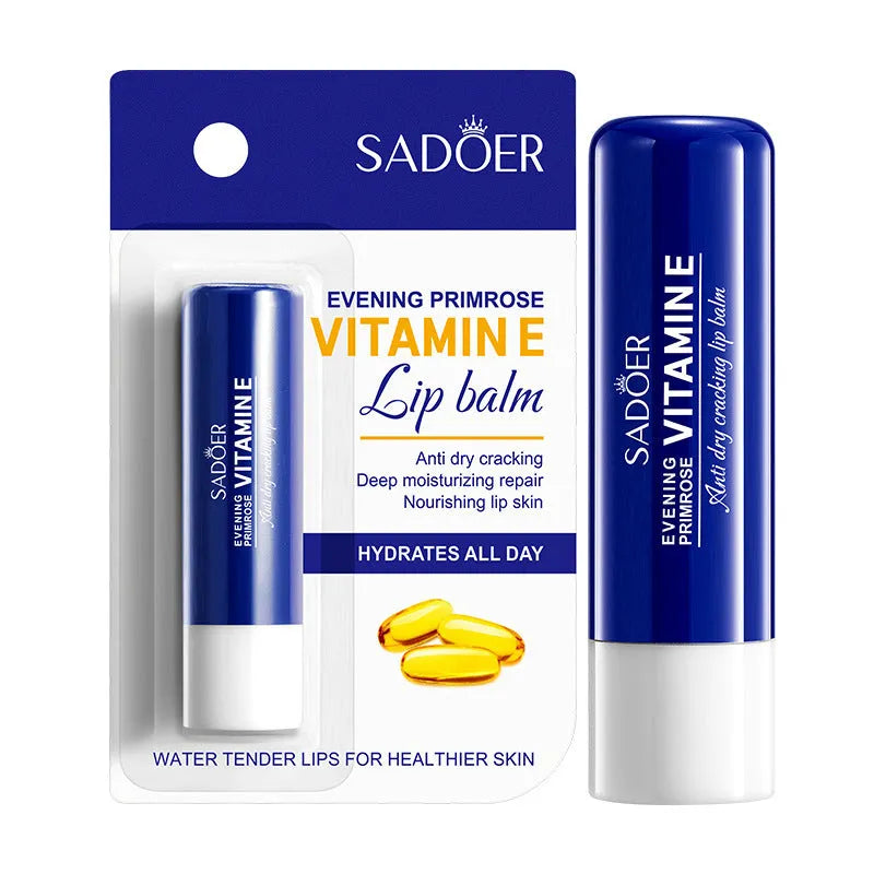 Anti-chapped lip moisturising stick in multiple variant packaging with net content labels
