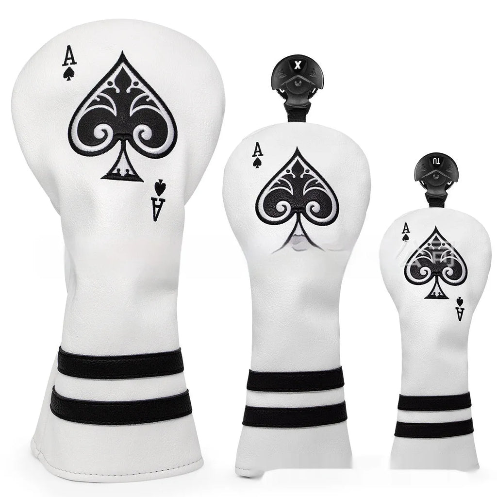 PU material golf putter head sleeve cover in one of three available colours.