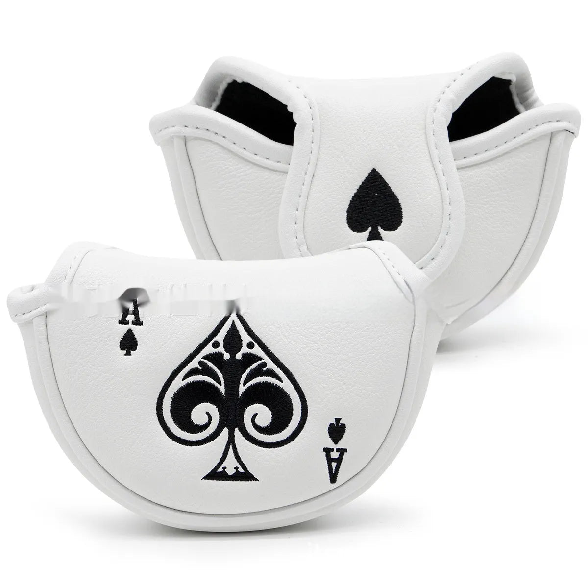 PU material golf putter head sleeve cover in one of three available colours.