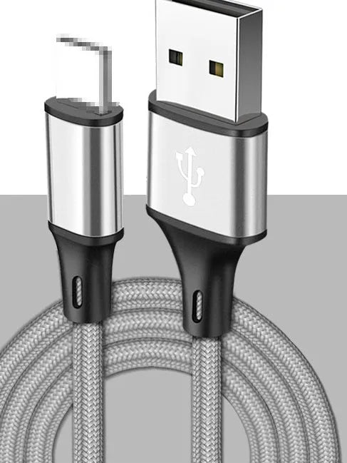 2 metre USB Type-C phone charging cable in multiple colour options