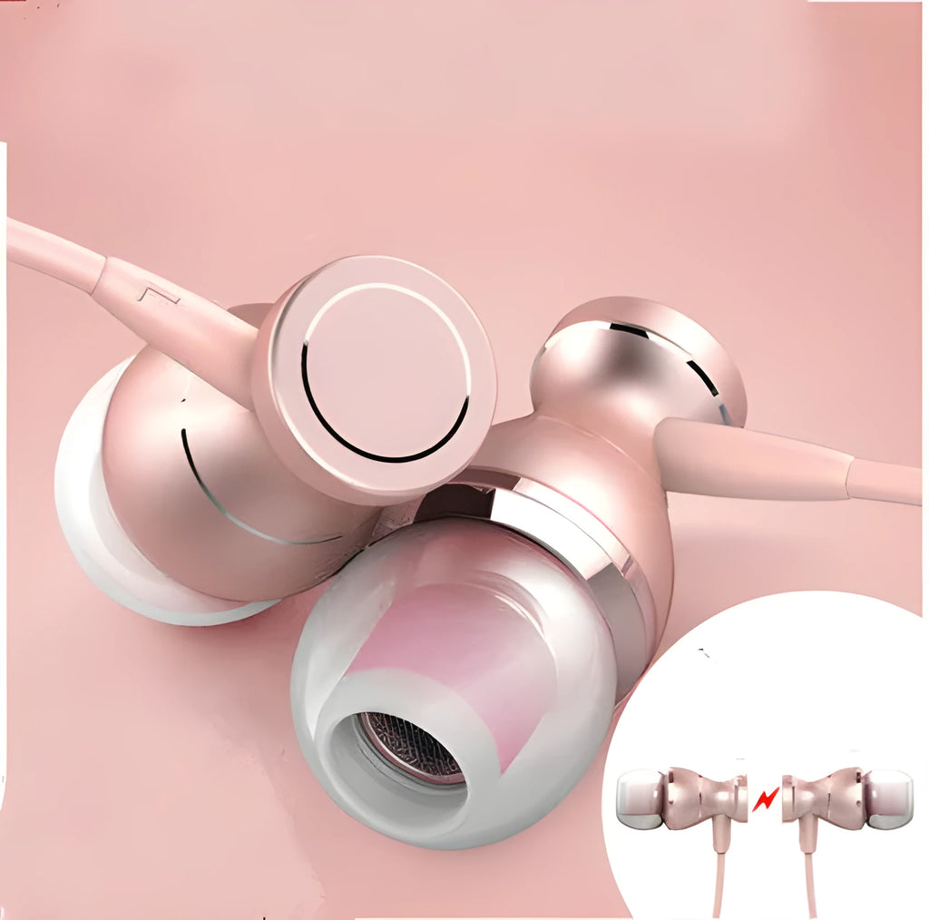 Universal in-ear headphones with 3.5mm plug and TPE cable in choice of colours
