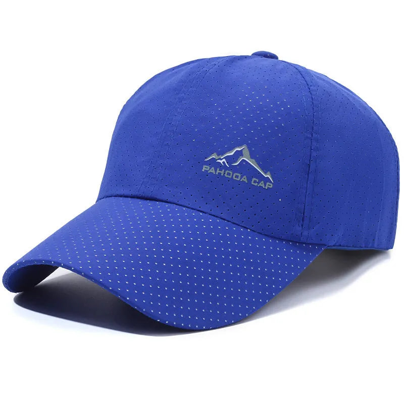 Korean style baseball cap with adjustable closure and dome crown in multiple colour options