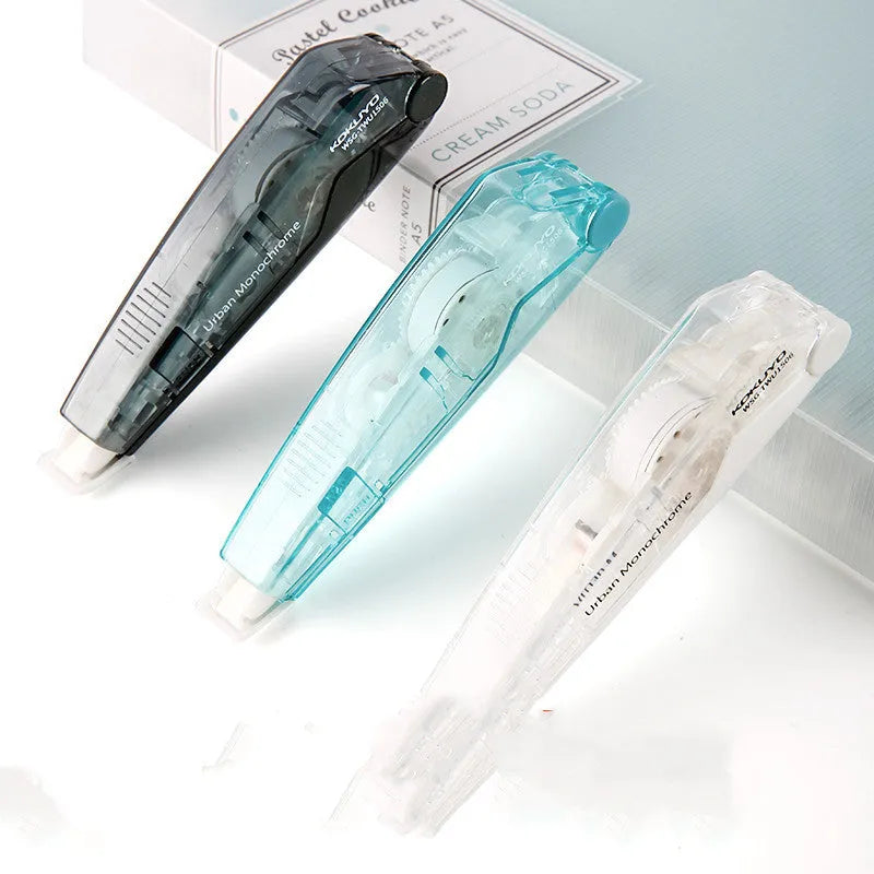 Correction tape refill core for TWU1506D.W and WSG-TWC1506 models in transparent, blue, pink, or yellow.
