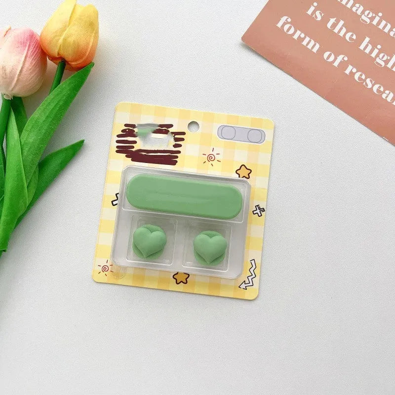 Cartoon magnetic plastic data cable fixer for desktop organisation in various colours
