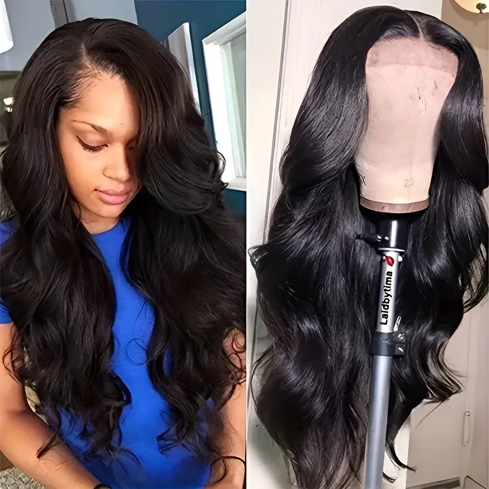 Front lace partial big wave curly hair wig in black high temperature fibre with 10-32 inch length options