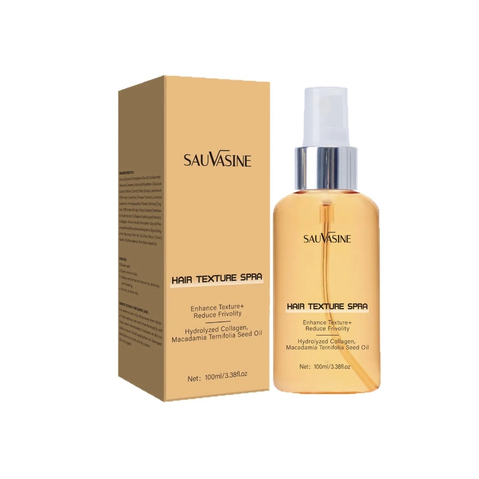 100 ml bottle of SWX-248 scalp care spray for frizz reduction and moisturising, oil-free formula.