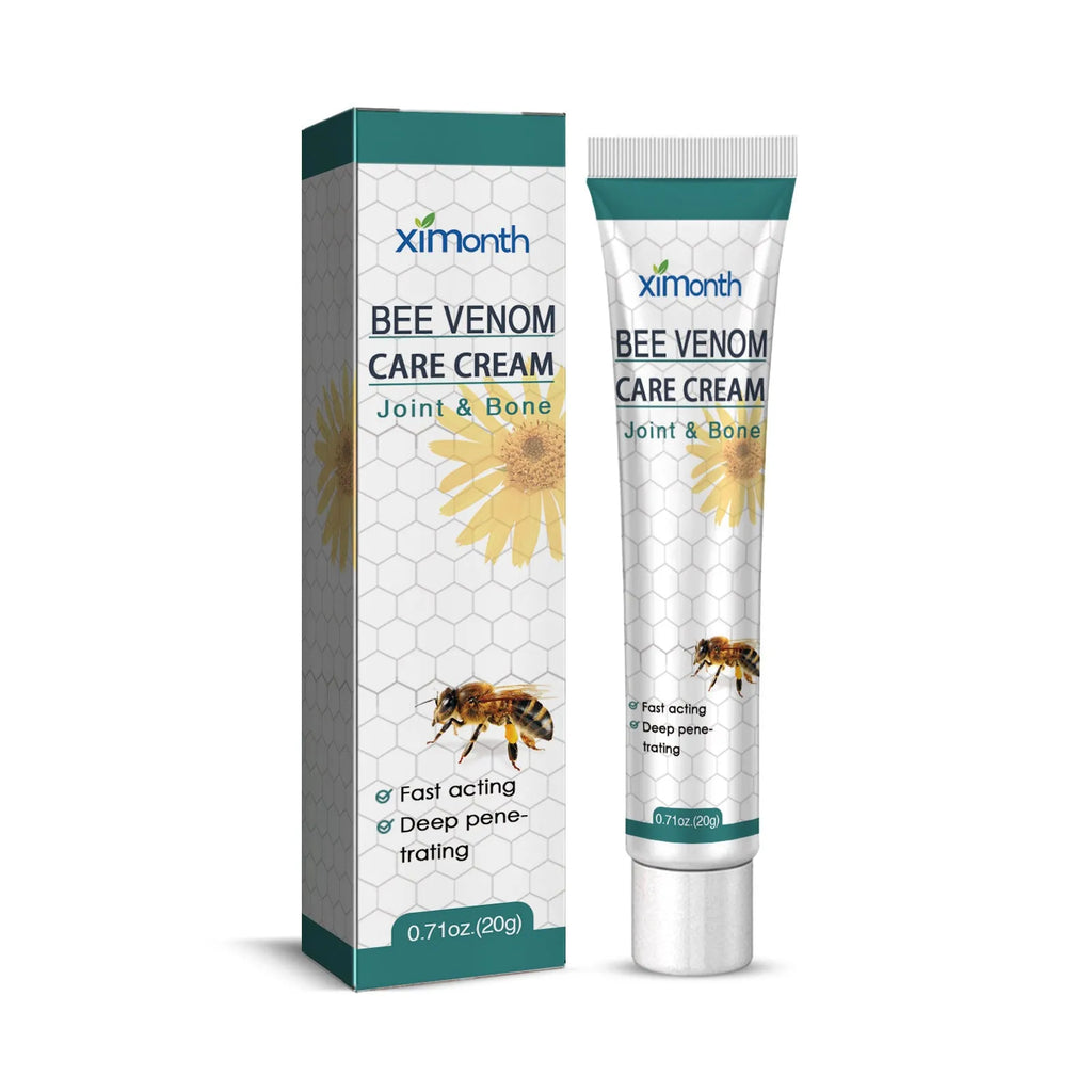 20g tube of white joint pain massage care cream for muscular and joint relief