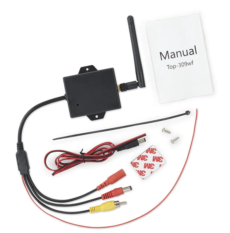 Wireless WiFi reversing camera AV to WiFi module with 100m range for car rear view