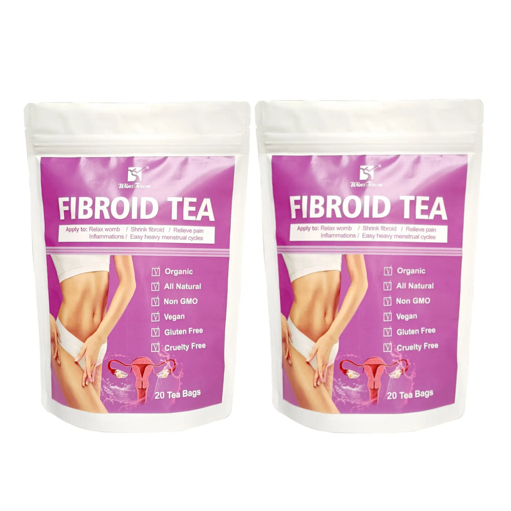 C83 Winstown Fibroid Tea herbal tea bags in packaging for cold extraction.