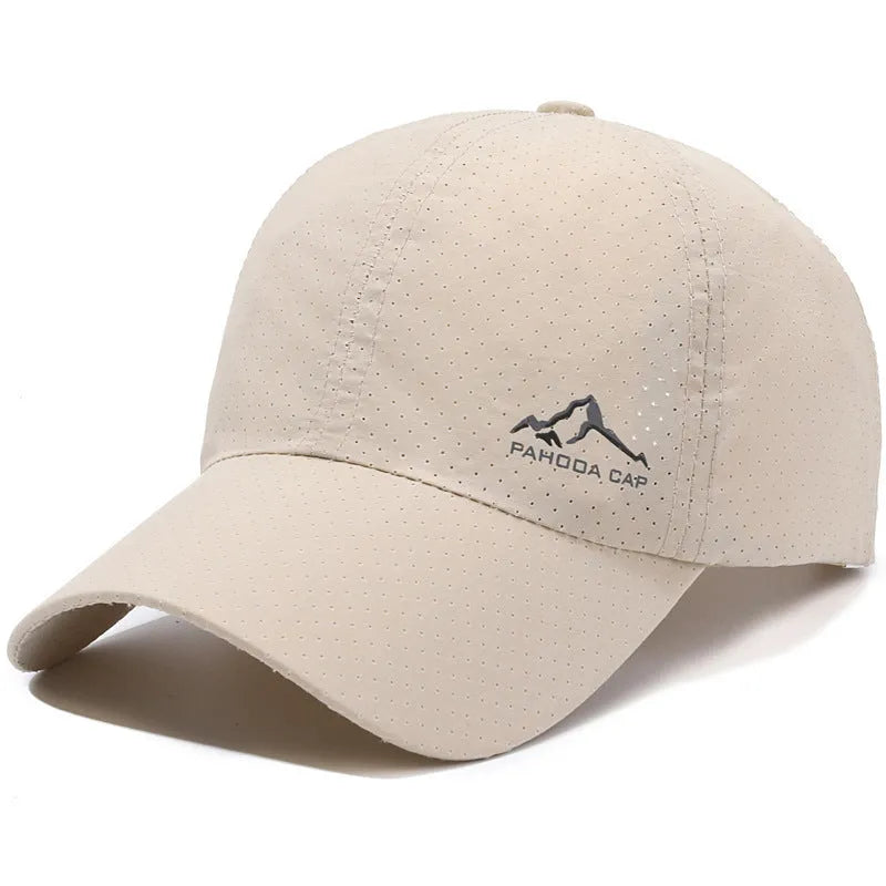 Korean style baseball cap with adjustable closure and dome crown in multiple colour options