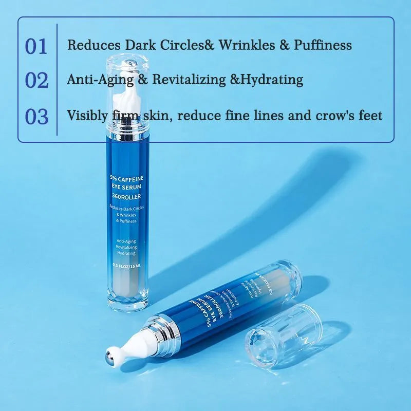 15ml household moisturising retinol caffeine eye serum for all skin types