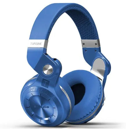 Bluedio T2 Plus Bluetooth wireless headphones in black, blue, red, or white colour options