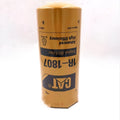 Yellow Caterpillar machinery fuel water separator filter element measuring 262mm tall