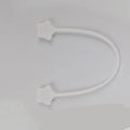 Star magnet silicone wire winder clip in various colours showing wire organisation function