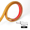Flexible PVC background wall shaping frame with self-adhesive edge banding for photo studio backdrop edges