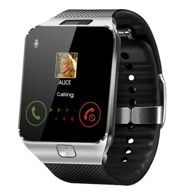 Smart watch card Bluetooth calling device with 1.44-inch touch screen in black white gold silver grey colour options