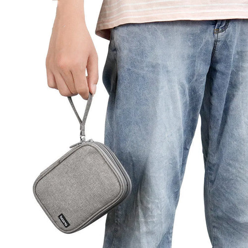 2.5-inch hard disk protective cover in black or grey, showing hard-shell and Oxford cloth style options