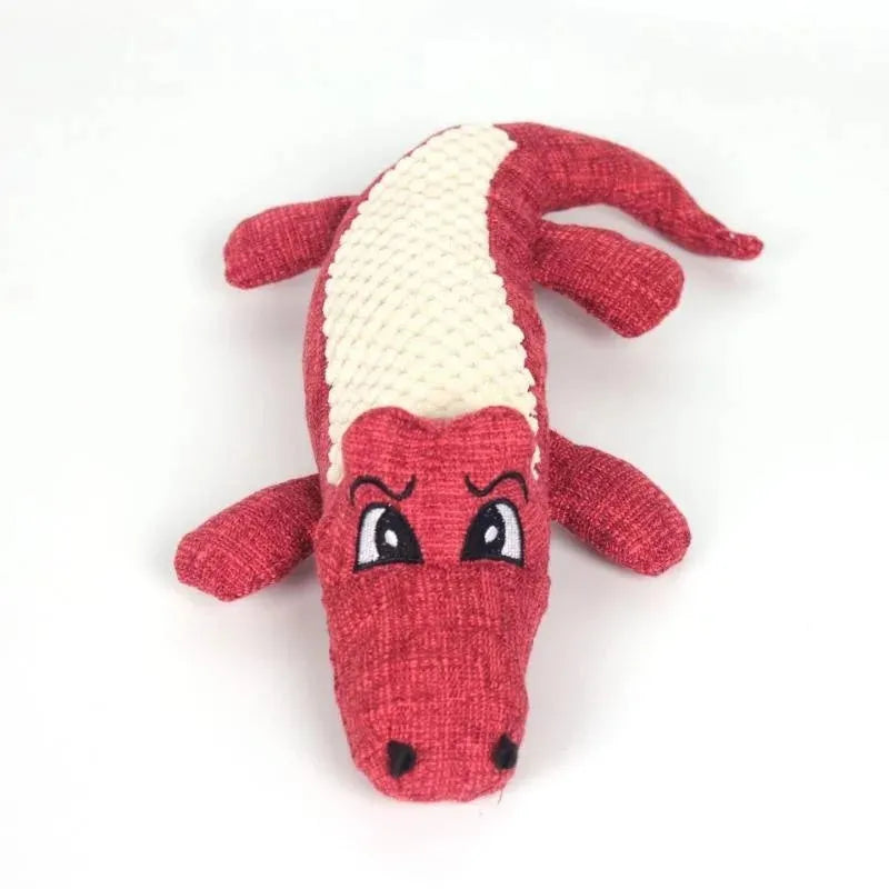 Blue, green and red corn on the cob plush toys for cats and dogs with crinkle sound.